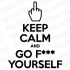 Najlepsze naklejki z kategorii KEEP CALM!